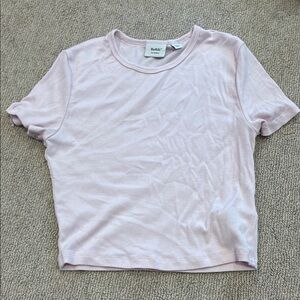 Sundays Best Light Pink Short Sleeve Top